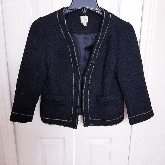 Lauren Conrad Blazer Jacket with Chain Trim - Picture 4 of 8